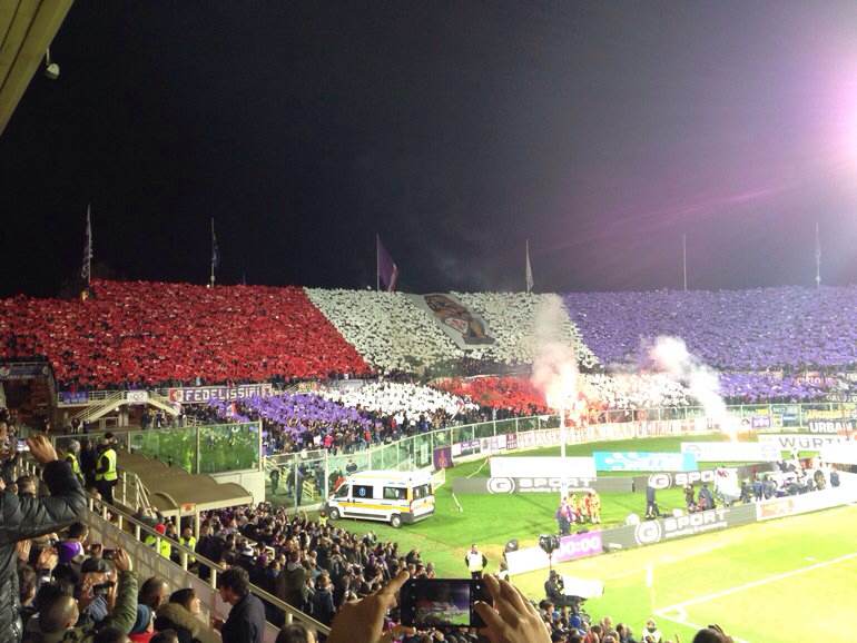 Siviglia - Fiorentina, Toc Toc Firenze