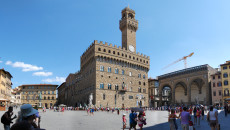 piazza della Signoria, toc toc firenze