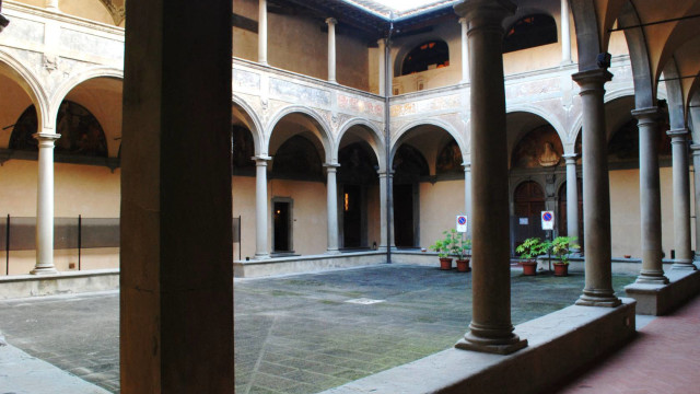 brunelleschi, chiostro, toc toc firenze
