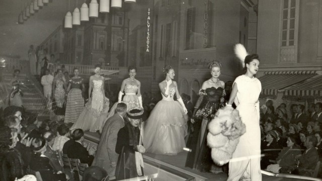 prima sfilata di moda in italia