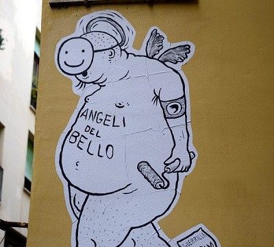 street art, toc toc firenze
