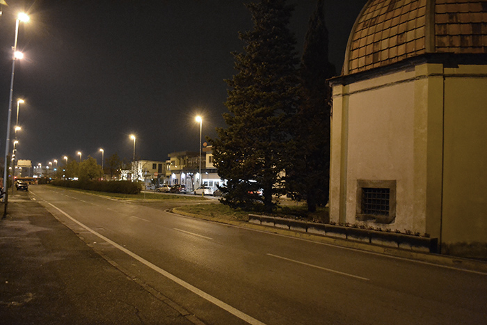 Osmannoro di notte